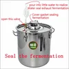 Household 25L Large Capacity Stainless Steel Wine Brewing Machine Equipment Alcohol Vodka Liquor Distiller Pot/boilers 4