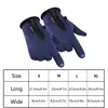Cycling Touch Screen Mittens 1 Pair Men's Winter Warm Mitts Touch Screen Sports Wear Cold Weather Non-Slip Mittens Waterproof 6