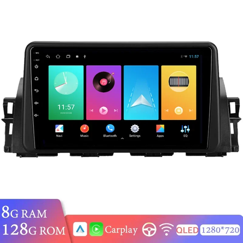 

Car Radio Autoradio Multimedia Player For Renault Kiger 2021 Android Auto Navigation GPS Head Unit IPS Screen wireless Carplay