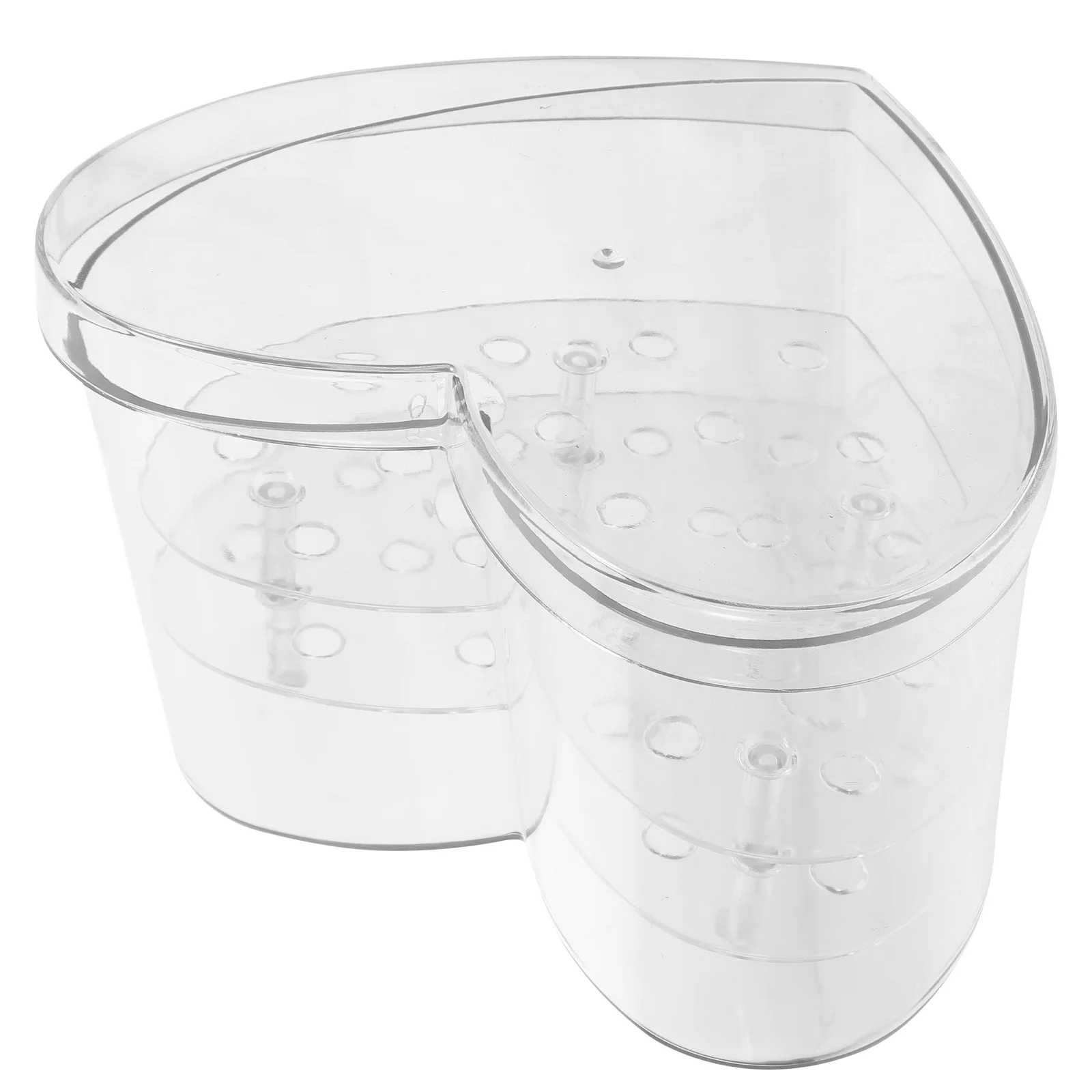 

Clear Acrylic Flower Box Heart-Shaped Floral Arrangements Case Delicate Flower Box for Weddings