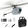 RC ERA C127 2.4GHz Drone 720P Camera 6-Axis Altitude Hold Optical Flow Localization Flybarless RTF Sentry Helicopter 1