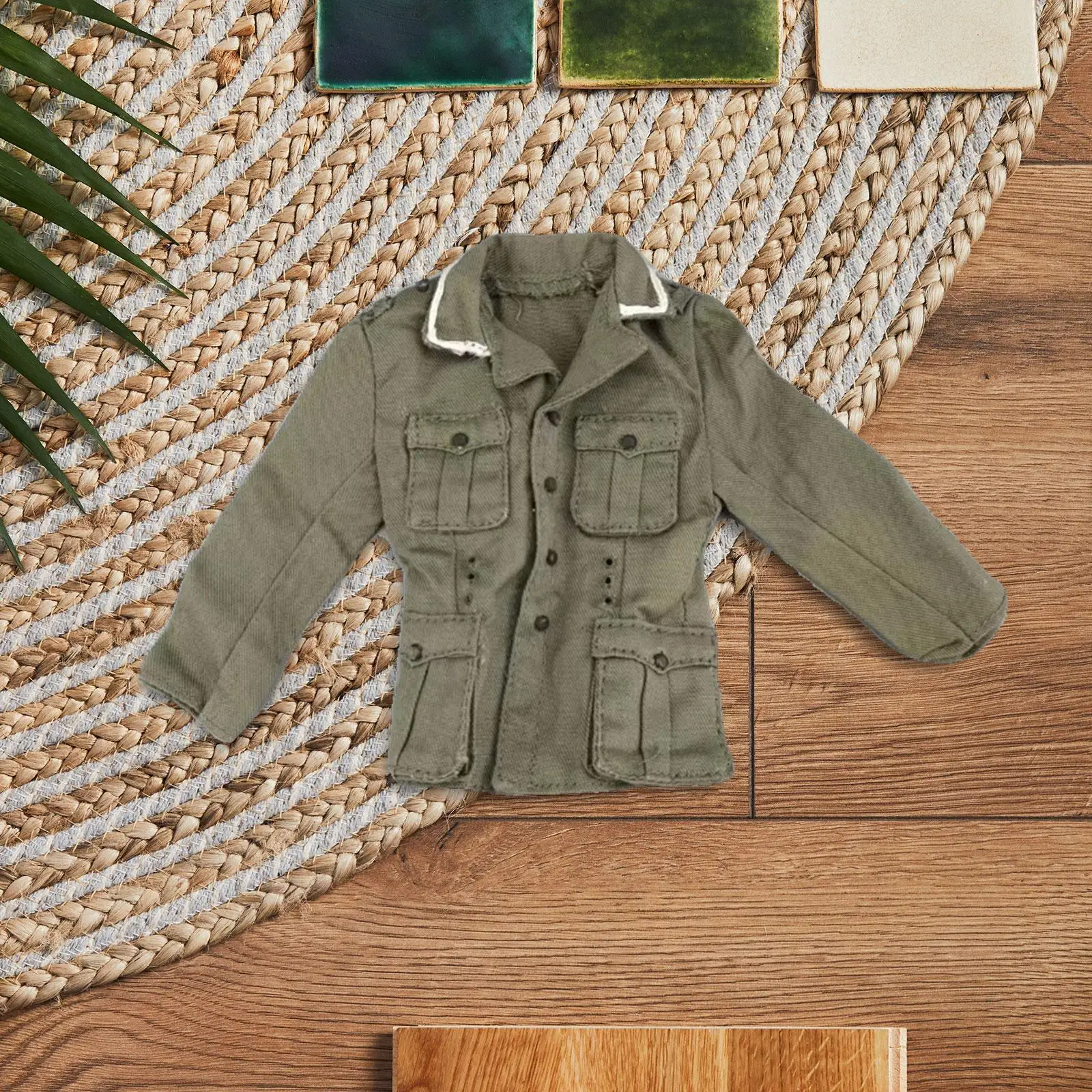 

1:6 Scale Miniature Uniform Top Coat for 12'' Inch Figures Accessory