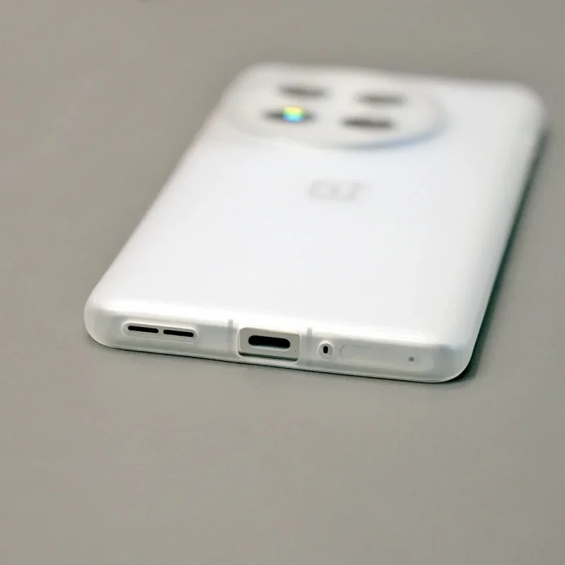 حافظة بسيطة لهاتف OnePlus 12 حافظة شفافة غير لامعة...