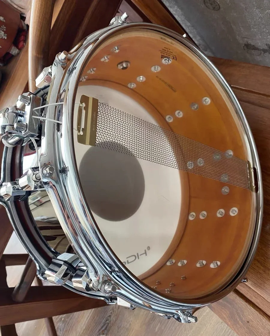Birch 14 inches Professional Military Drum with Bag Enhanced Circles Percussion Instrument Steel Drums