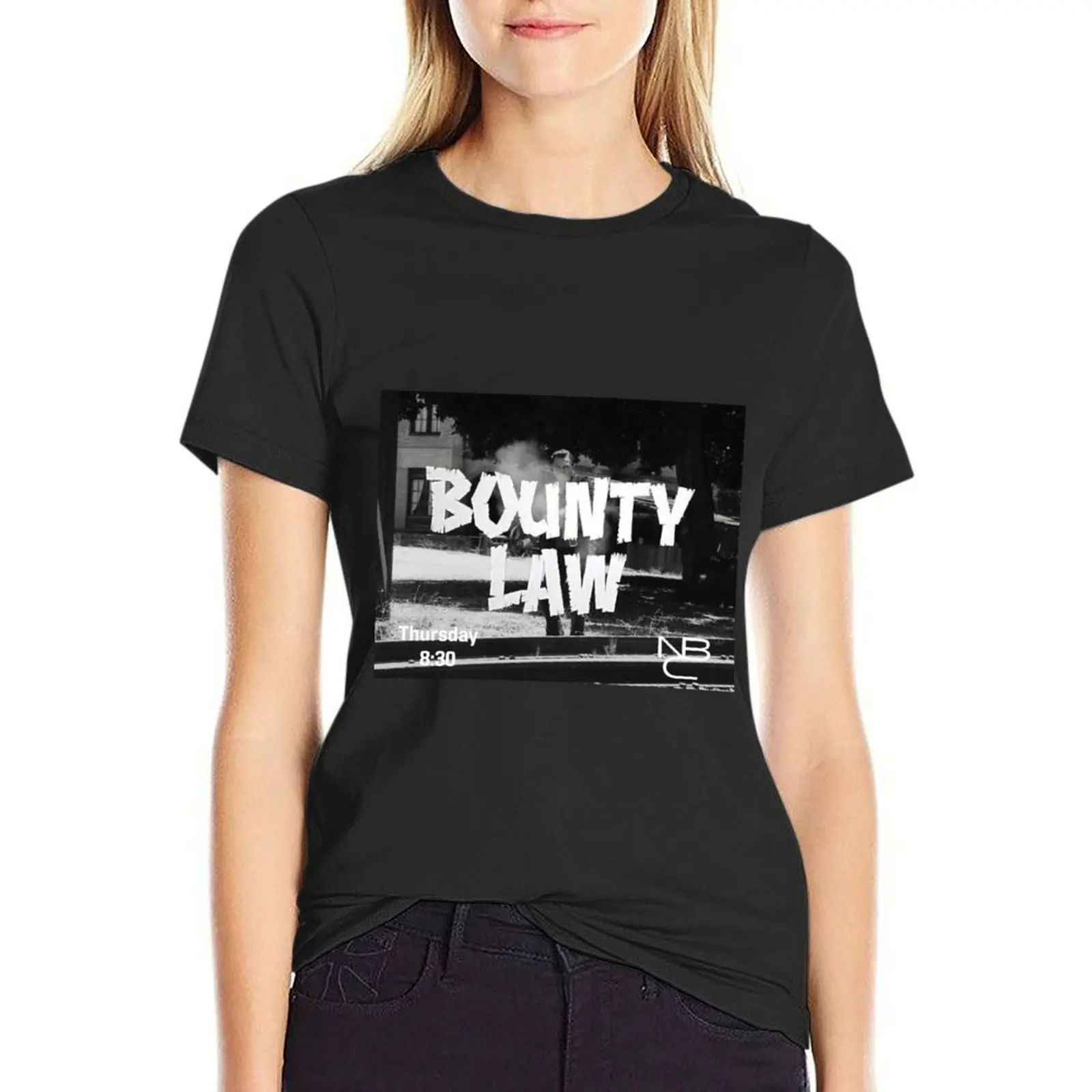 

Bounty Law - Thursdays on NBC T-Shirt female tops lady clothes Womens graphic t shirts
