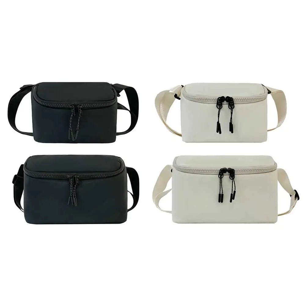 

Fanny Pack Bum Bag Nylon Traveling Chest Bag Fashion Simple Casual Portable Solid Color Adjustable Strap Soft for Outdoor Sport