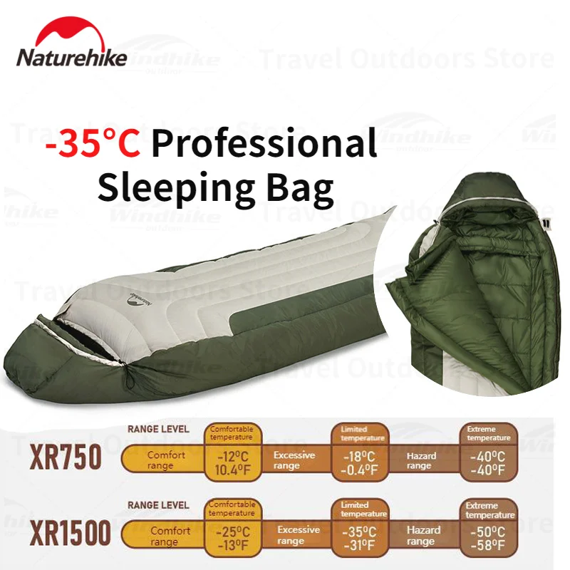 Saco De Dormir Impermeable Para Adulto De 3 Estaciones