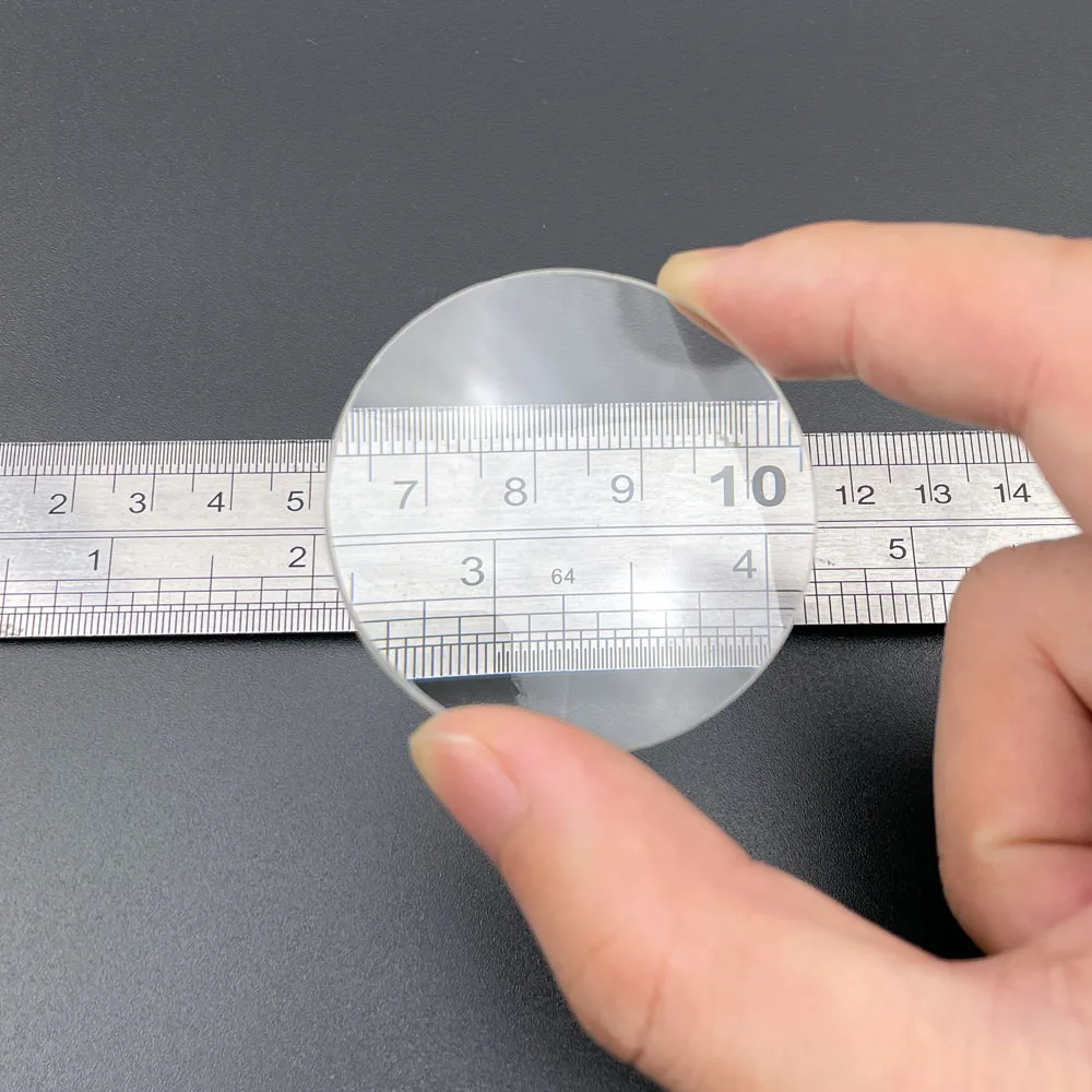 2 Lenti Convesse 40mm In Vetro Ottico – Doppia Convessa Per Occhiali 3D VR, Lenti Di Ingrandimento