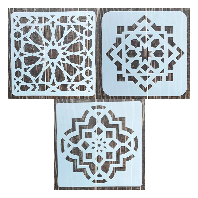 15CM 20Cm 30Cm Simple Stencils For Painting Graphics DIY Stencils
