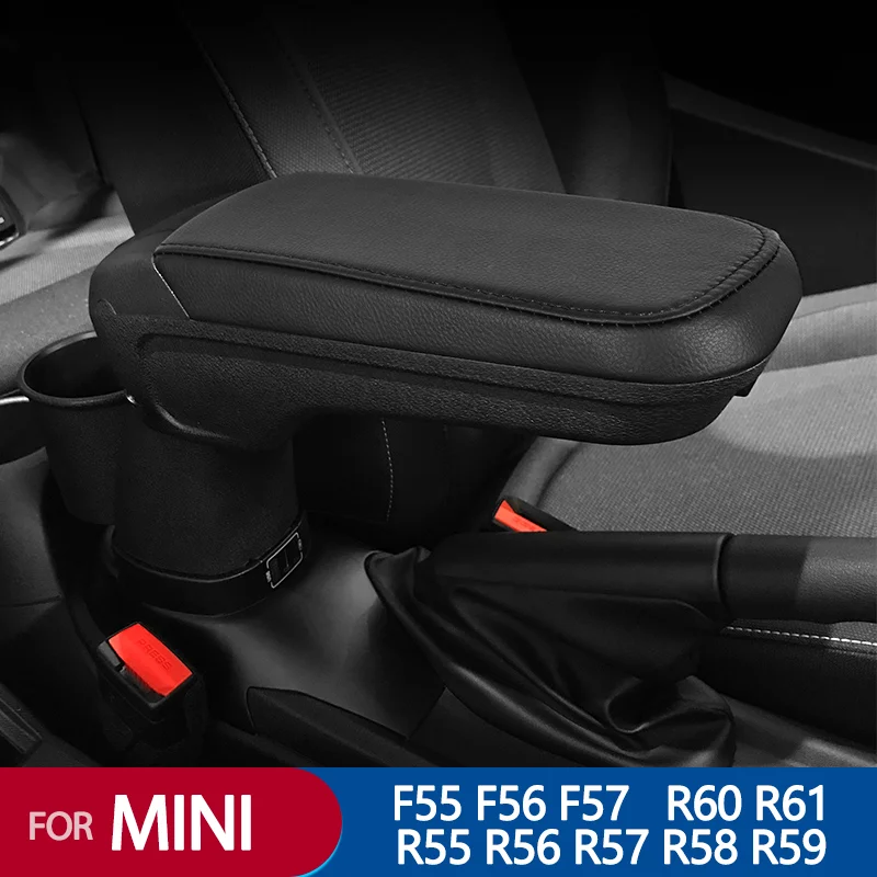 

Car Adjustable Hand Rest Seat Armrest Box For MINI COOPER F55 F56 F57 R55 R56 R57 R58 R59 R60 R61 CLUBMAN COUNTRYMAN CABRIO
