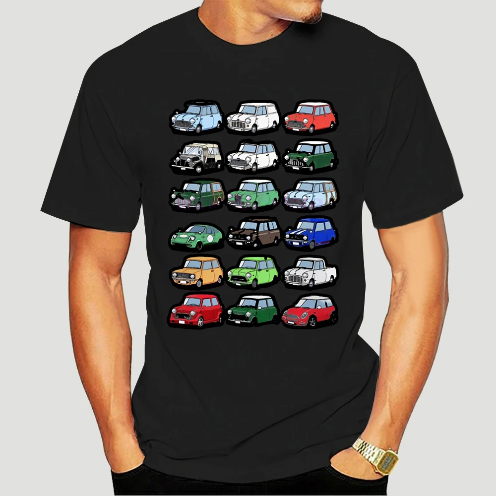 

2019 austin mini printed tshirt Men Summer Style austin mini Cooper Austin Classic Car T Shirt Short Sleeve Tee 7054X