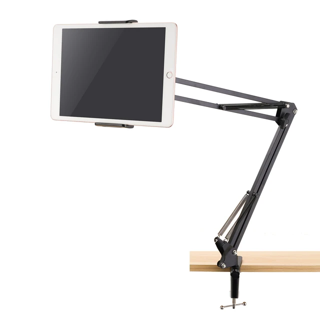 데스크탑 금속 태블릿 스탠드 암 조절식 스탠드