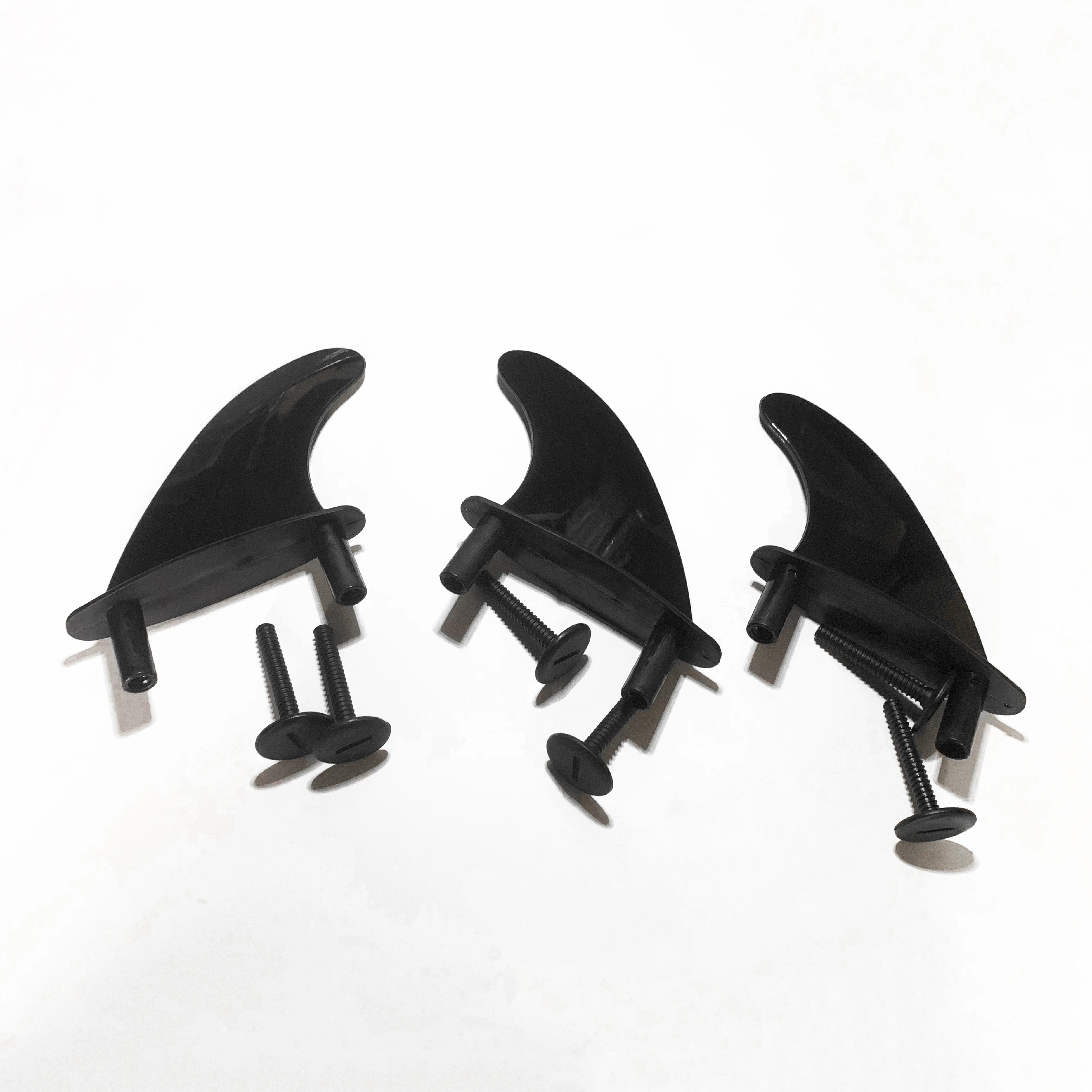 4.5 Inch G5 Soft Top Surf Fin with 6 Replacement Screws for Surfboard