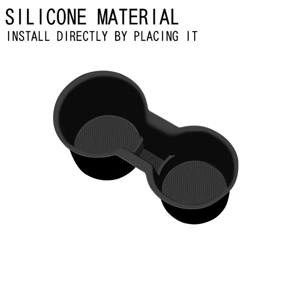 Car Center Console Cup Holder Insert Water Cup Holder Silicone Drink for Toyota Yaris Cross Interior Accessories