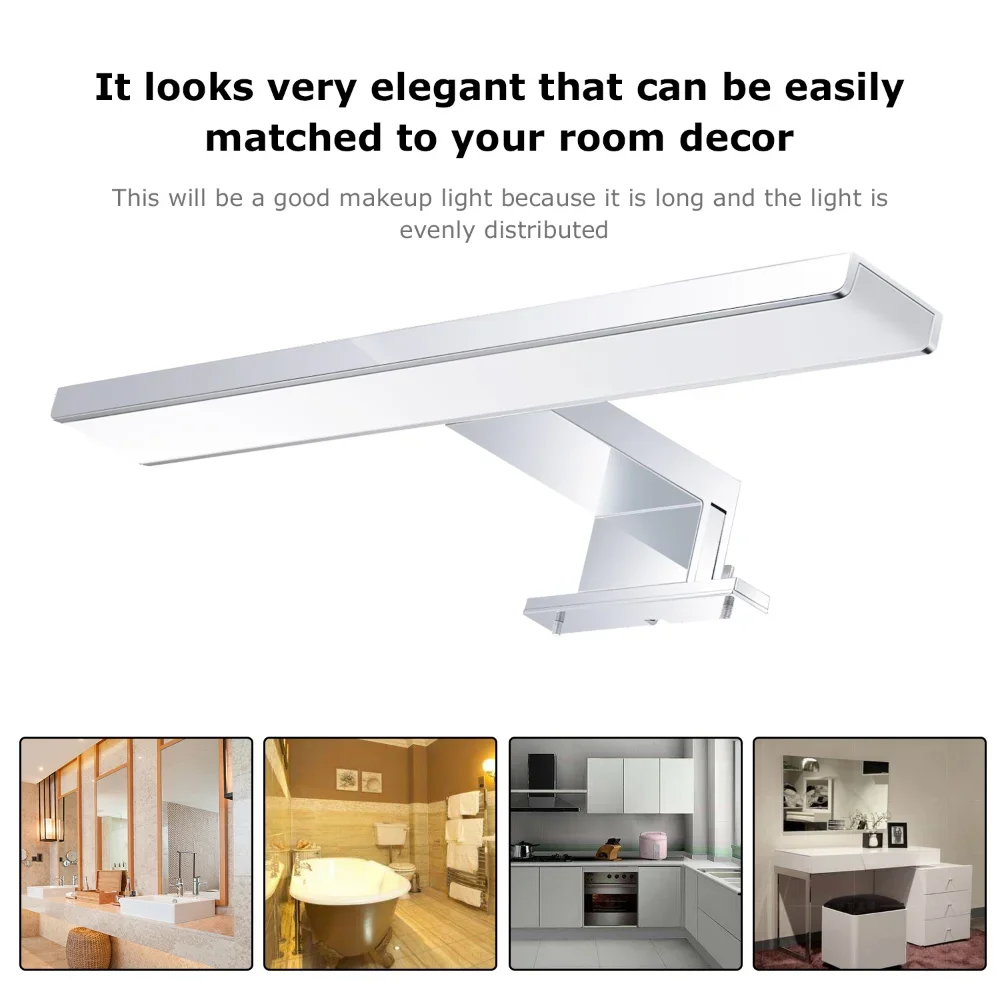 

Водонепроницаемое зеркало для макияжа, дневные настенные светильники, светильник для туалетного столика, бра для зеркала, лампа для ванной комнаты, кабинета