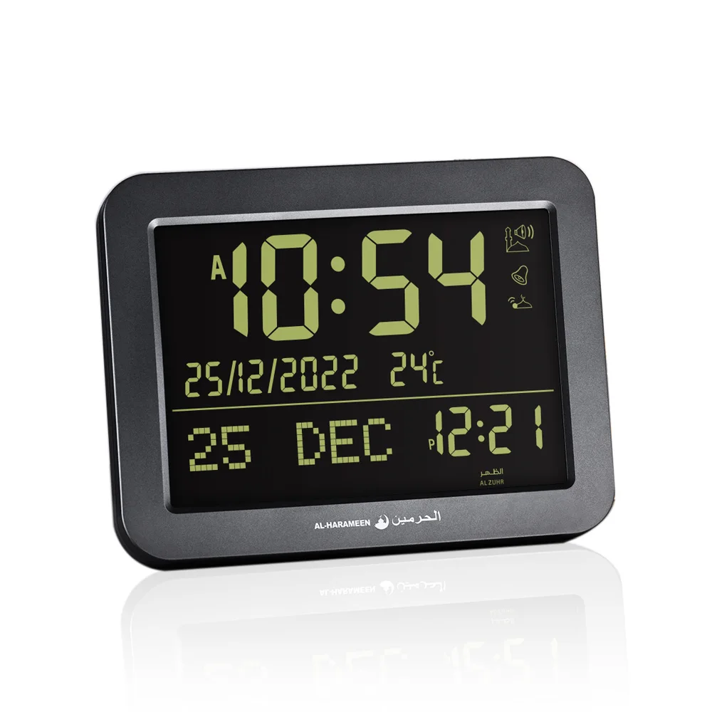 Orologio Islamico Con Azan - Sveglia Digitale Musulmana Con Display LCD E 1500 Orari Preghiera - Orologio Da Tavolo