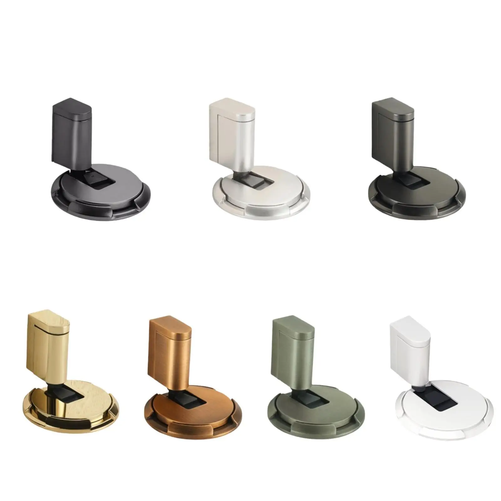 Door Stopper Heavy Duty Anti Collision Easy to Install Home Office Bathroom