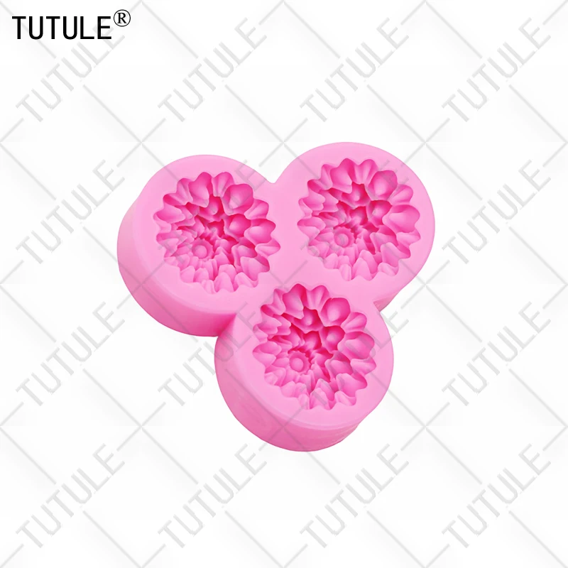 Ping-Pong Gänseblümchen Silikonform DIY Rosen-Blumen-Harzform für Handyhüllen, Haarbänder, Haaraccessoires, Blumen-Schokoladenform – Detail 5