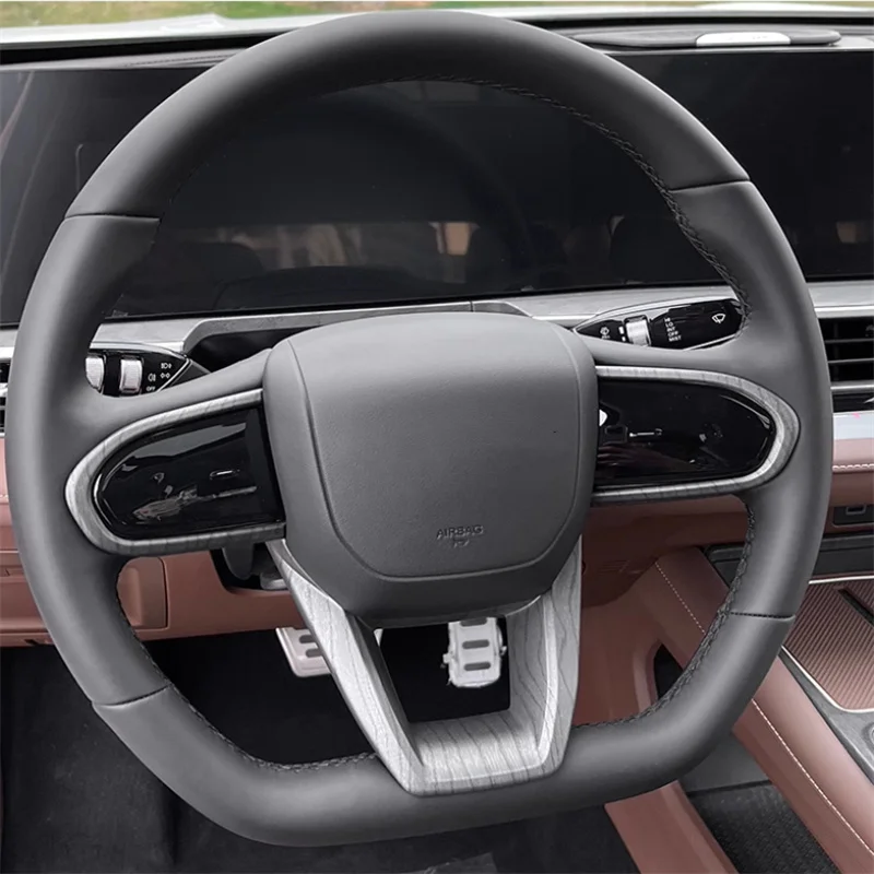 Chery Arrizo 8 Arrizo 5GT 2023 2024 자동 스티어링 휠 패들 보호 커버 용 우드 그레인 룩 인테리어 액세서리