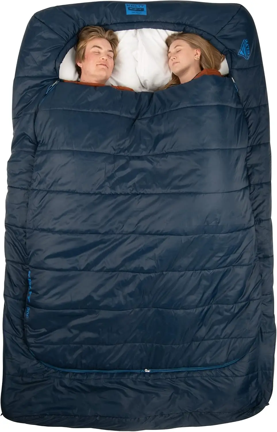 Comfort Doublewide 20 Degree Sleeping Bag &ndash; Two Person Synthetic Camping Sleeping Bag for Couples & Family Camping