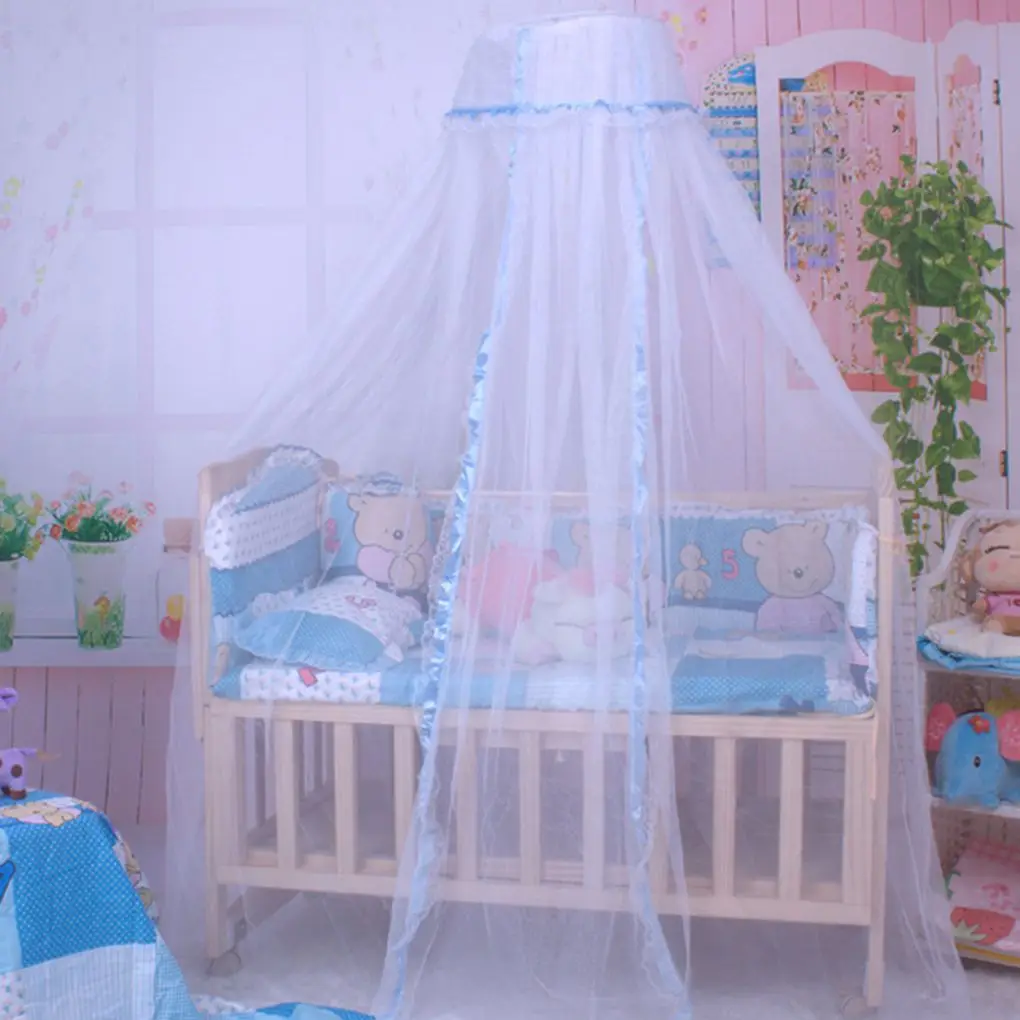 Toldo protector de cuna para bebé, cubierta de red de cúpula de seguridad infantil colgantes princesa para niña de verano _ - AliExpress Mobile