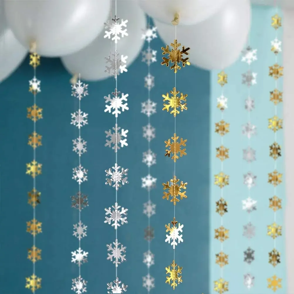 21 Stück Weiße Schneeflocken Dekoration - Papier Schneeflocken & Sterne Für Winter Wonderland Party