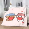 Cute Bubu and Dudu Series Printed Blanket Picnic Blankets Warm Blanket Soft and Comfortable Blanket Home Travel Birthday Gift 6