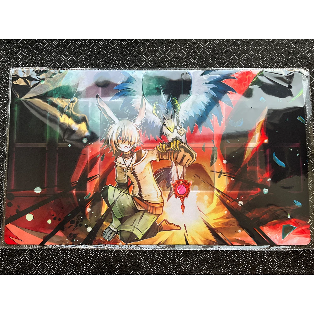 Tappetino Da Gioco Yugioh Con Zone Drill & Lock Bird Tcg Ccg Ocg Tappetino Da Gioco Per Carte Collezionabili Yu-Gi-Oh Mats-G35