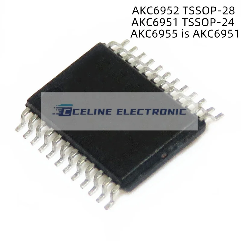 

1pcs/lot AKC6955 = AKC6951 TSSOP-24 \ AKC6952 TSSOP-28 In Stock