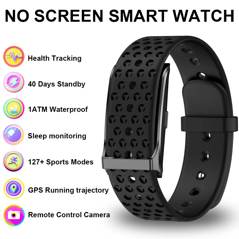 Montre Connectée,Bluetooth Smartwatch Tracker D'activité Tension