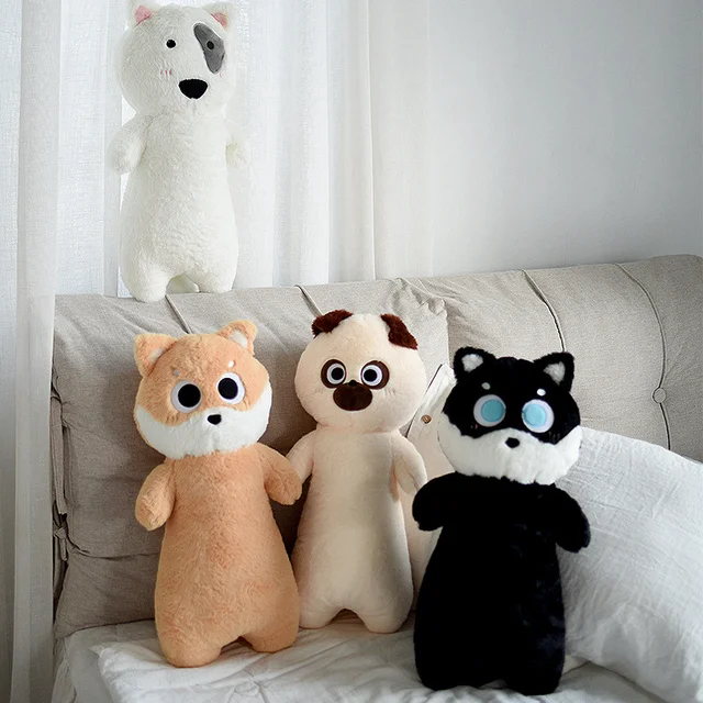 Almohada Gato Almohada Peluche Gato Negro,gato De Peluche Gigante