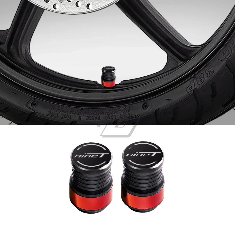 

Motorcycle Accessories Wheel Tire Valve Caps Case for BMW R NineT Pure Motorrad