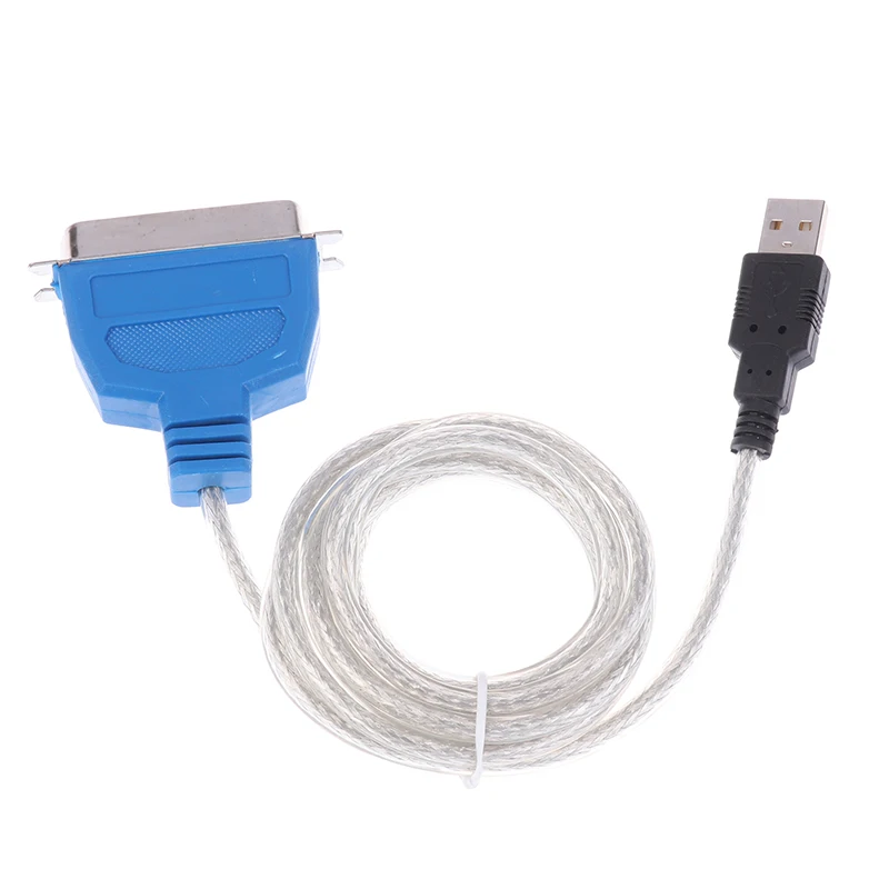 USB 2.0 Type A To Centronics Parallel 36Pin Port Adapter IEEE 1284 CB-CN36 Printer Cable For Computer Laptop PC Lead Print 4