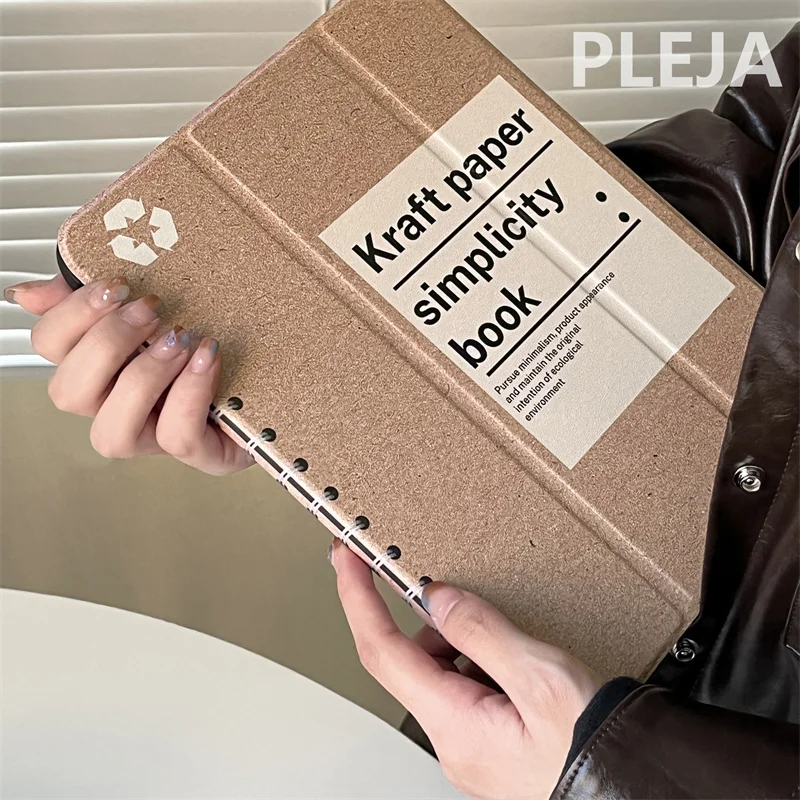 Capa protetora de papel kraft retro para