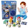 Children Vending Machine Mini Claw Machine Kids Toys Cartoon Catch Doll Egg Twisting Machine Surprise Gifts For Kids Boys Girls 2