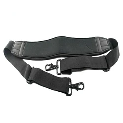 Black Adjustable Shoulder Bag Strap with Double Hooks For Canon for Nikon Laptop Computer Camera Bag