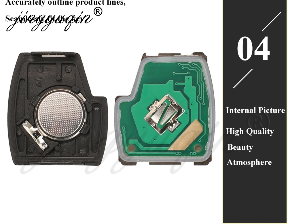 Jingyuqin Für Honda CR-V Civic Accord Odyssey 200 2001 2002 2003 2004 2005 2006 Auto-Fernbedienungsschlüssel G8D-382H-A ID13 Chip 433 MHz – Detail 9