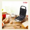 ~Sandwich Waffle Breakfast Machine Heating Toast Press Toasted Bread Small Light Food Machine   multifunction breakfast machine 3