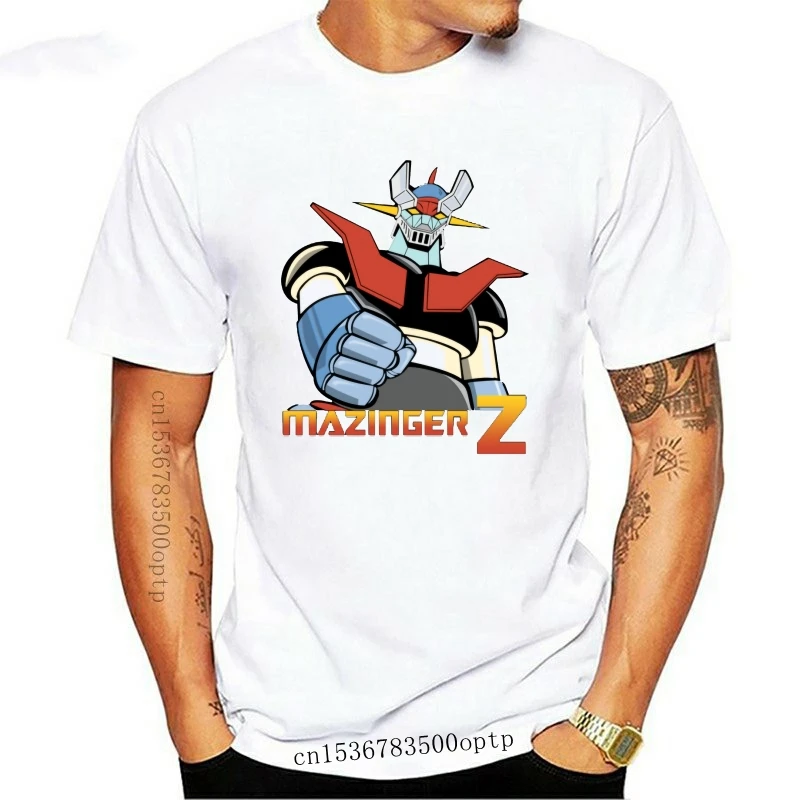 Fashion New Cool Mazinger Z Robot T Shirt For Man Short Sleeve Anime O-neck Tee |
