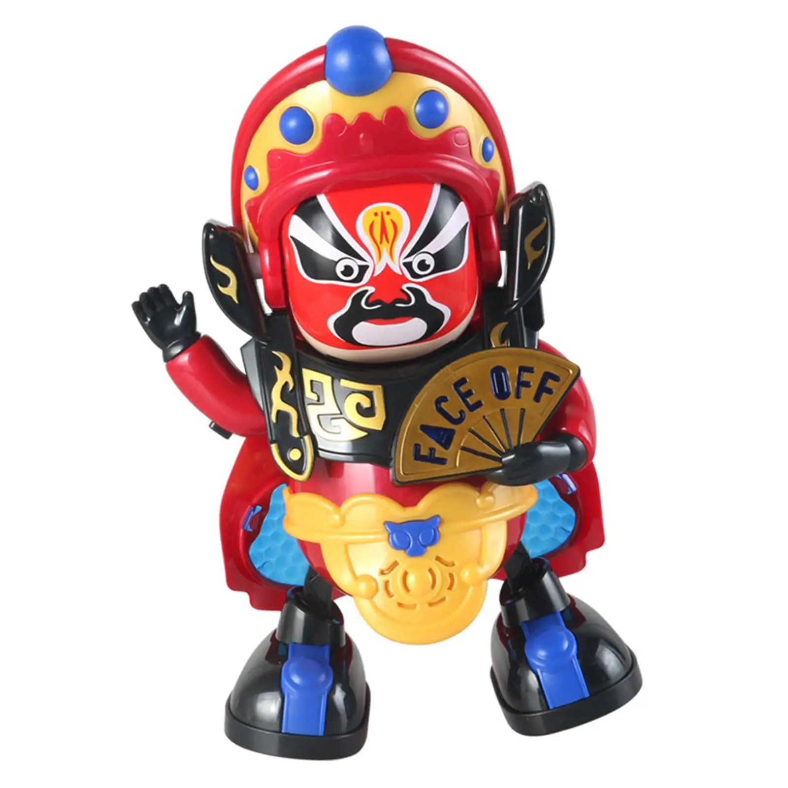 

Sichuan Opera Face Chinese Folk Art Toys, Face Changing Robot Toy Opera Doll