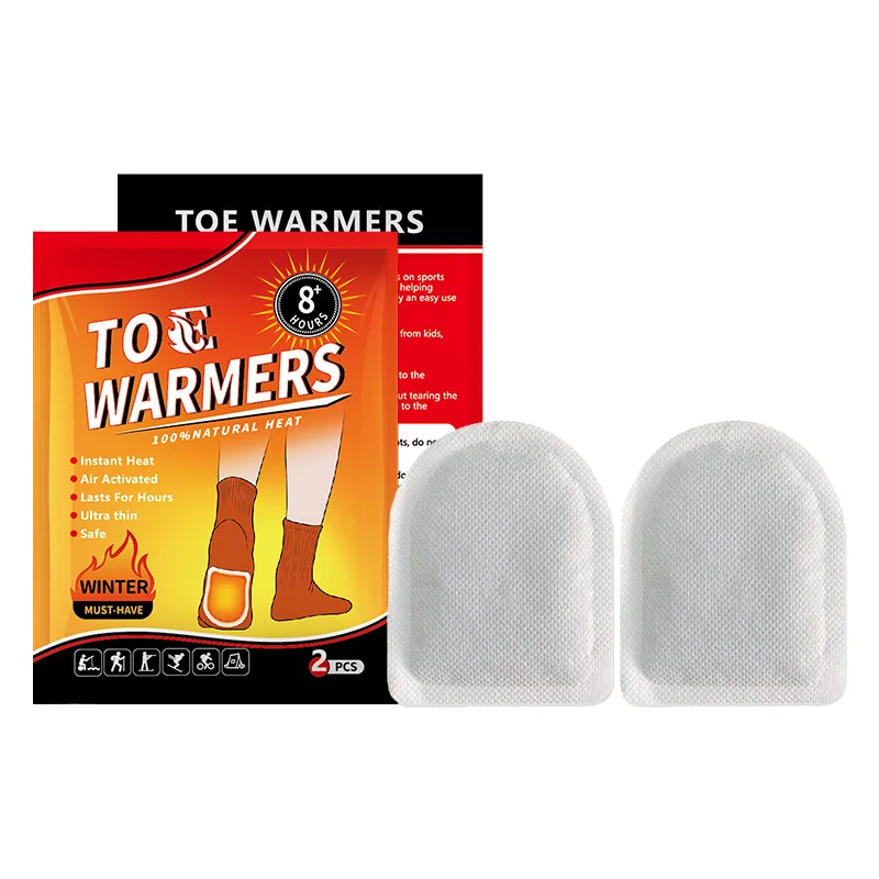 20 Pair Disposable Feet Warmers Up To 8 Hours of Heat Heat Pack Easily Apply with Adhesive for Cold Weather & Outdoor Activities