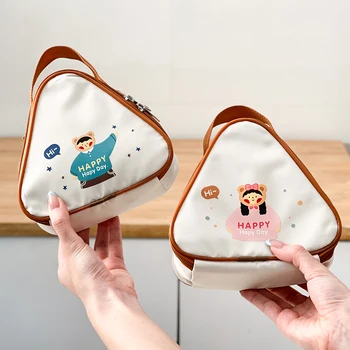 Mini Cartoon Insulated Lunch Box Bag Portable Reusable Picnic Cooler Bag Oil Proof&Waterproof Thermal Lunch Bag For Kids Student 1