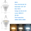 5-20PCS MR16 LED Spotlight GU5.3 Low Voltage AC/DC12-24V  3W 5W 6W 7W 120/38Degree No Flicker High Lumen for Interiors 2