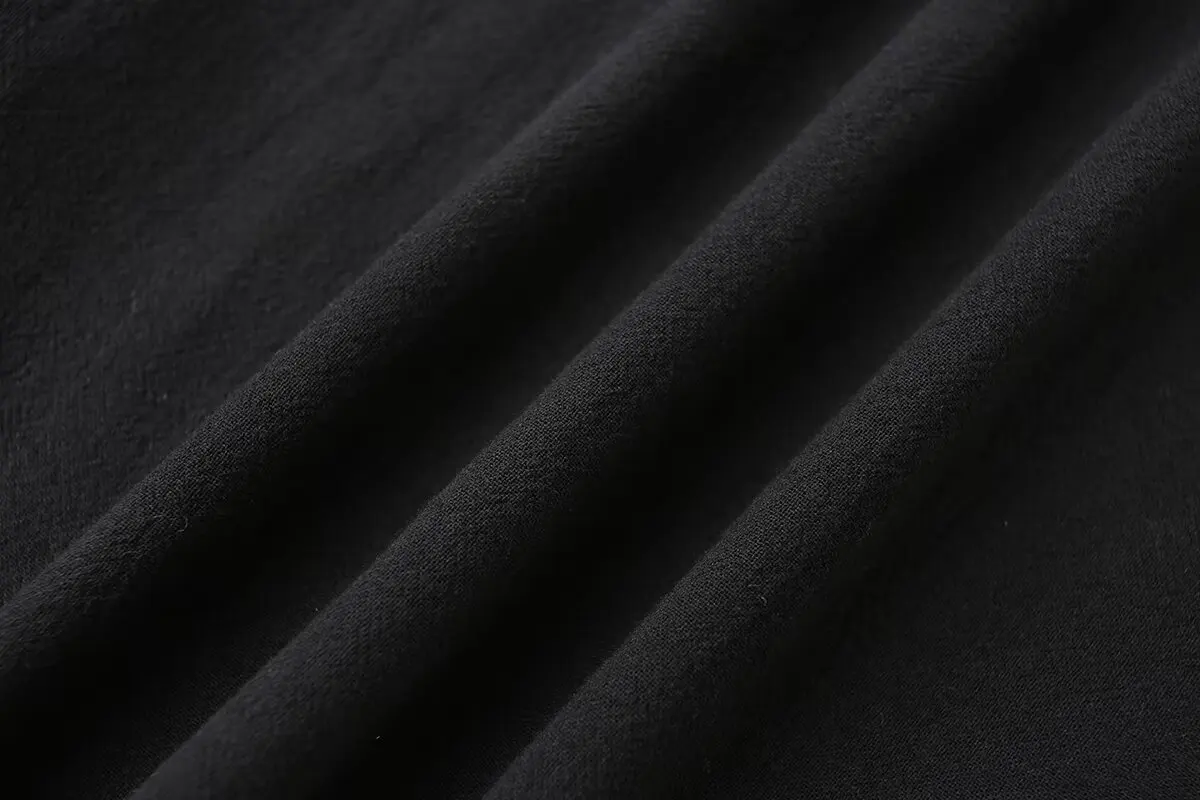 TFAFXY 2026 Frühling Lässige Schicke Damenbluse mit Stickerei, Puffärmeln und Schleife, Kurze Bluse, Modische Sommer-Tops – Detail 10