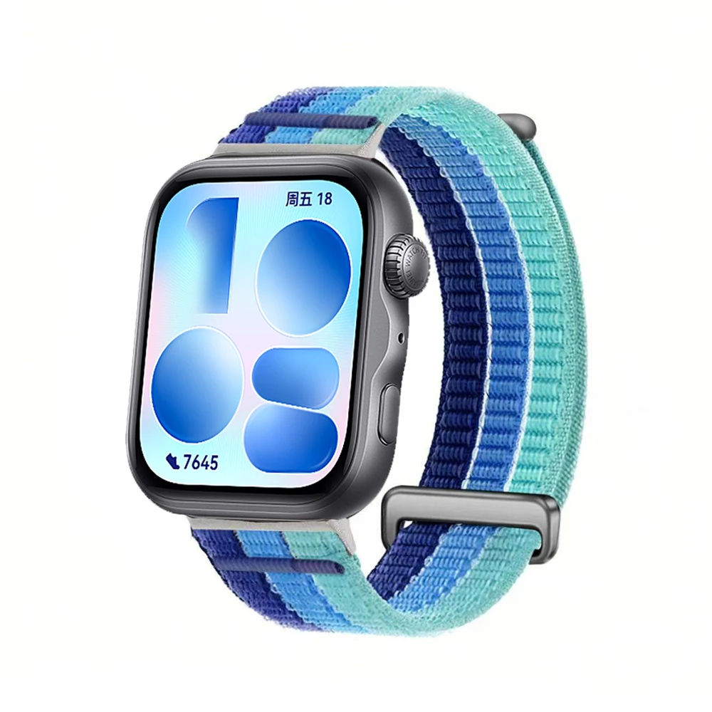 Breathable Sport Nylon Smartwatch Band Bracelet