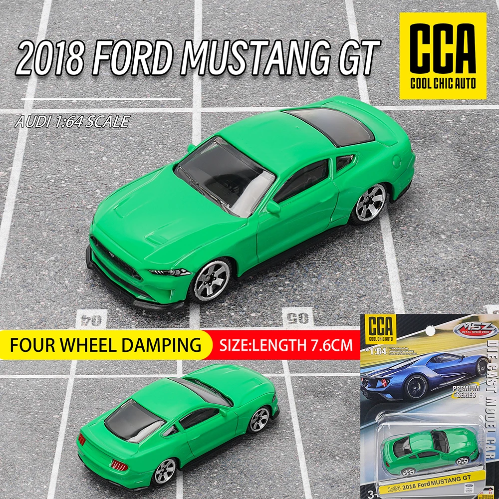 CCA 1:64 2018 FORD MUSTANG Exquisite hanging model classic