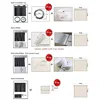 1PC Cream Mirror Transparent But Not Transparent Heat-insulating 2025 New Window Screens Curtains French Style Sun Protection 6