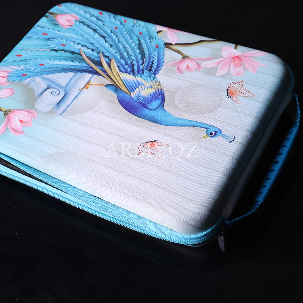 60/80/120 Bottles Diamond Painting Storage Box 5D Bead Embroidery Carry Case  Tools Rhinestone Container Accessories peacock Bag - AliExpress