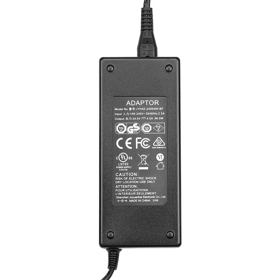 AIYIMA 24V 4A ホームアンプ電源 AC100-240V から DC 24V 電源