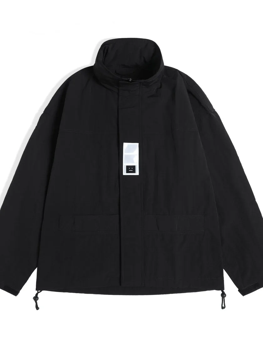 

Punching jacket hooded short loose fit hem drawstring adjustable design warm and comfortable 2023 winter new 1106